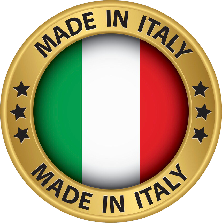 MADE IN ITALY GOLD BADGE